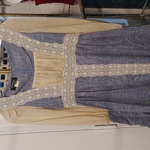 Vintage Gunne Sax by Jessica San Francisco prairie dress size 9